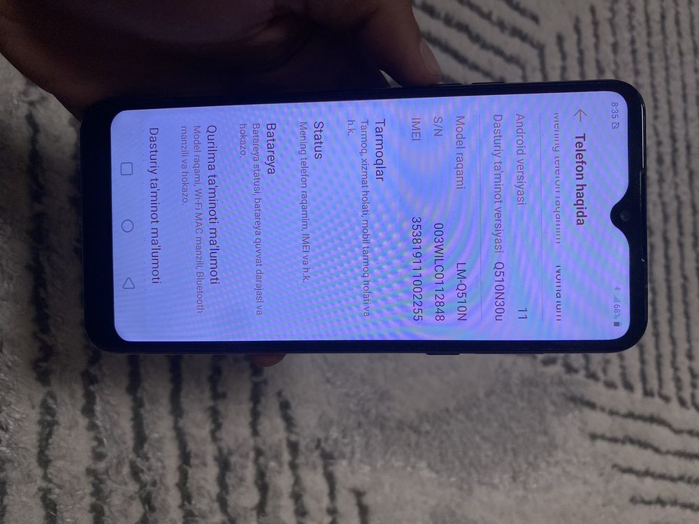TELEFON LG q51 32talik