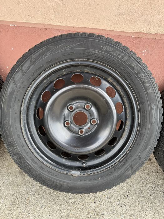 Jante tabla 5x112 cu anvelope iarna 205/55/R16 - Skoda/VW/Seat/Audi