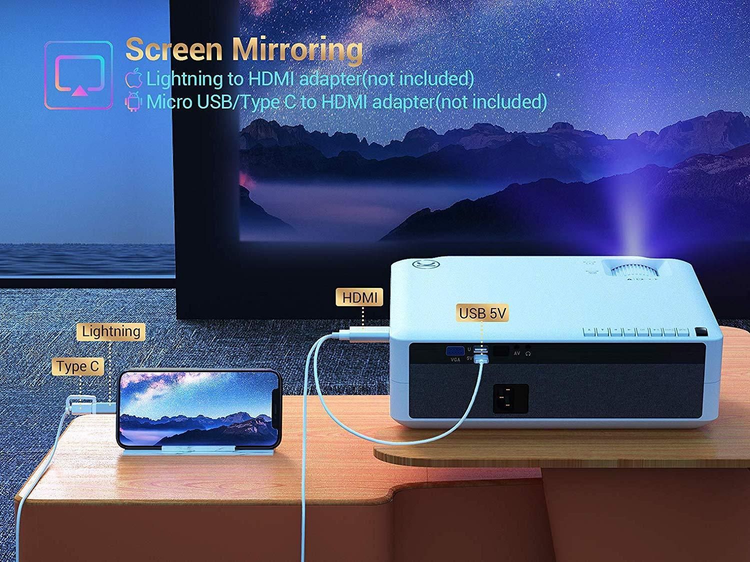 Видеопроектор VANKYO Performance V630W, 6000 лумена, Native 1080p, LED