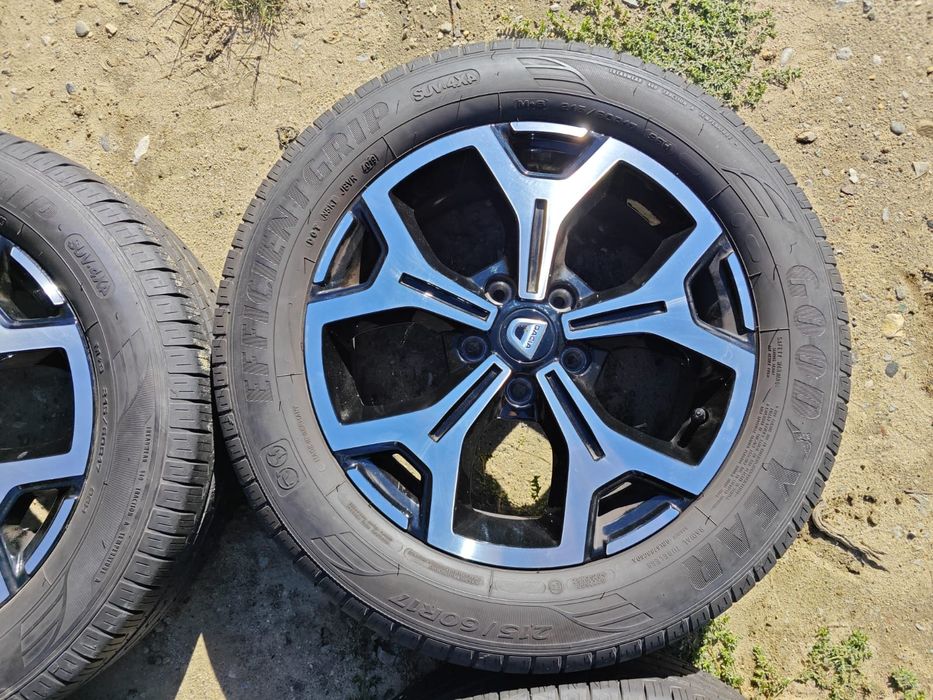 4x Jante Originale din Aluminiu de Dacia Duster pe 17"