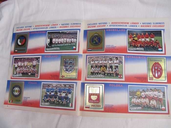 Panini Album Euro 1984 complet 100%