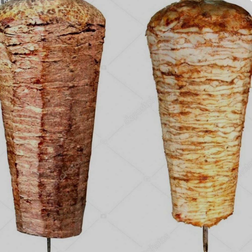Донер,лаваш мясо