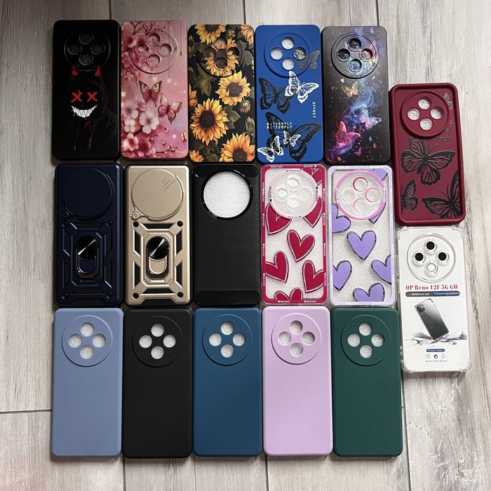 Huse si folii protecție Oppo Reno 12F / Reno 12 FS