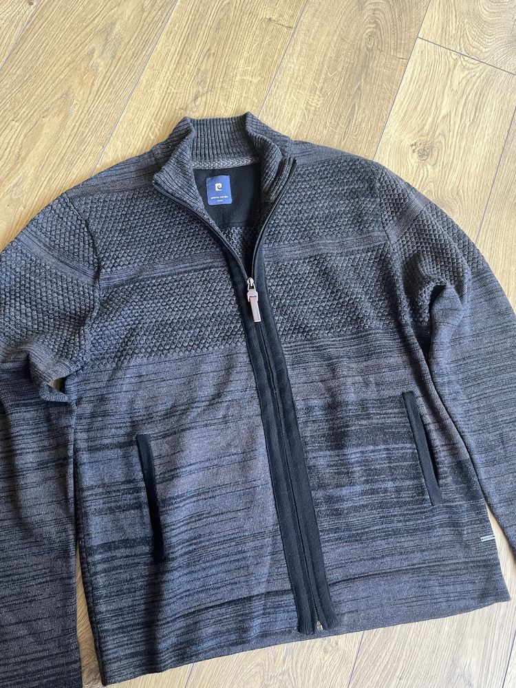 Pierre Cardin PARIS- Wool Cardigan - НОВА вълнена размер ХЛ / Оригинал