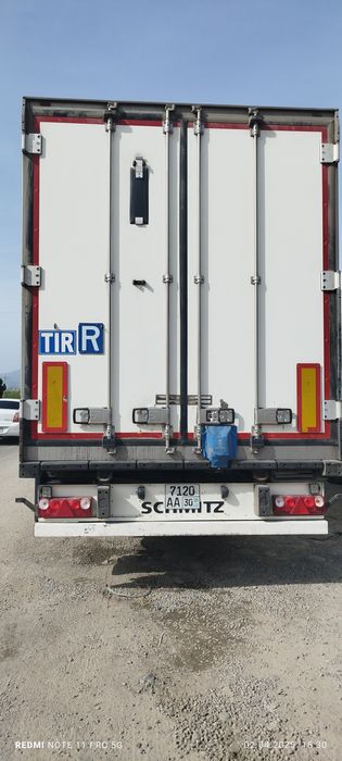 DAF XF Euro6 460. прицеп schmitz стена 5см 2016