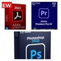 Licență  Adobe Pro 2024 serial key/ Premiere/ Photoshop permanenta