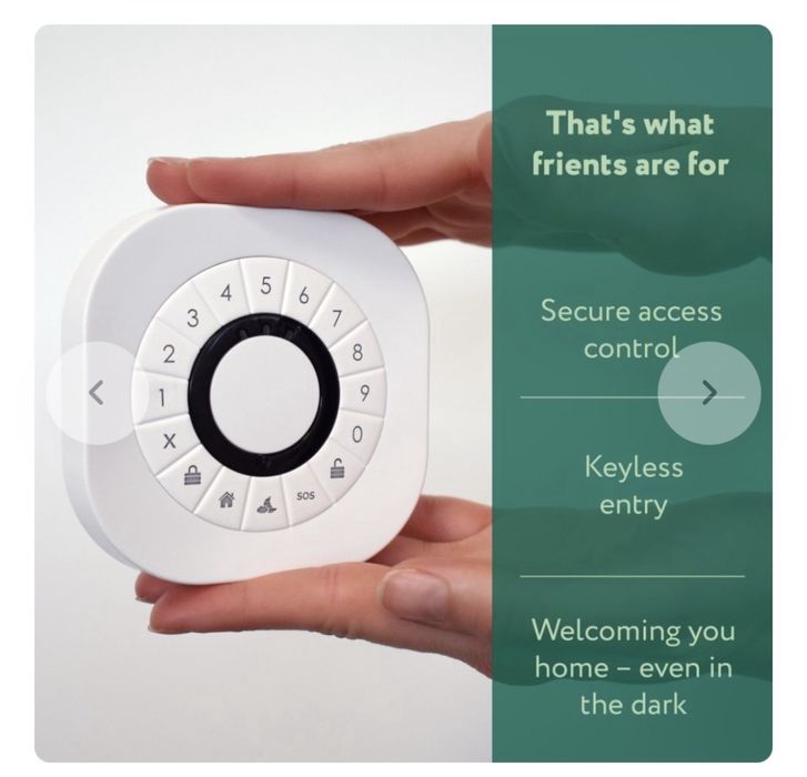 Friently tastatura control acces