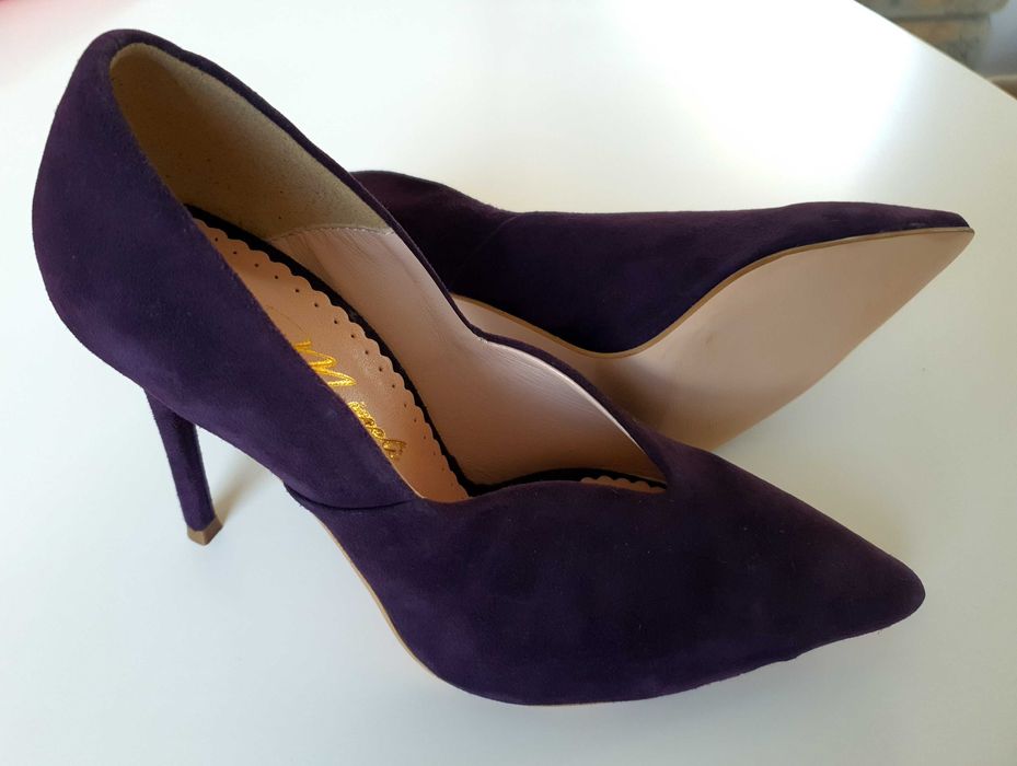 Pantofi Mineli din piele întoarsă, noi