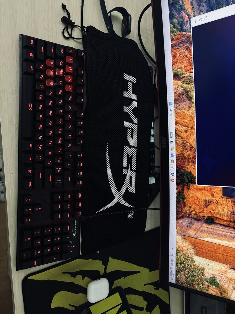 Hyper x клавиатура+сумочка