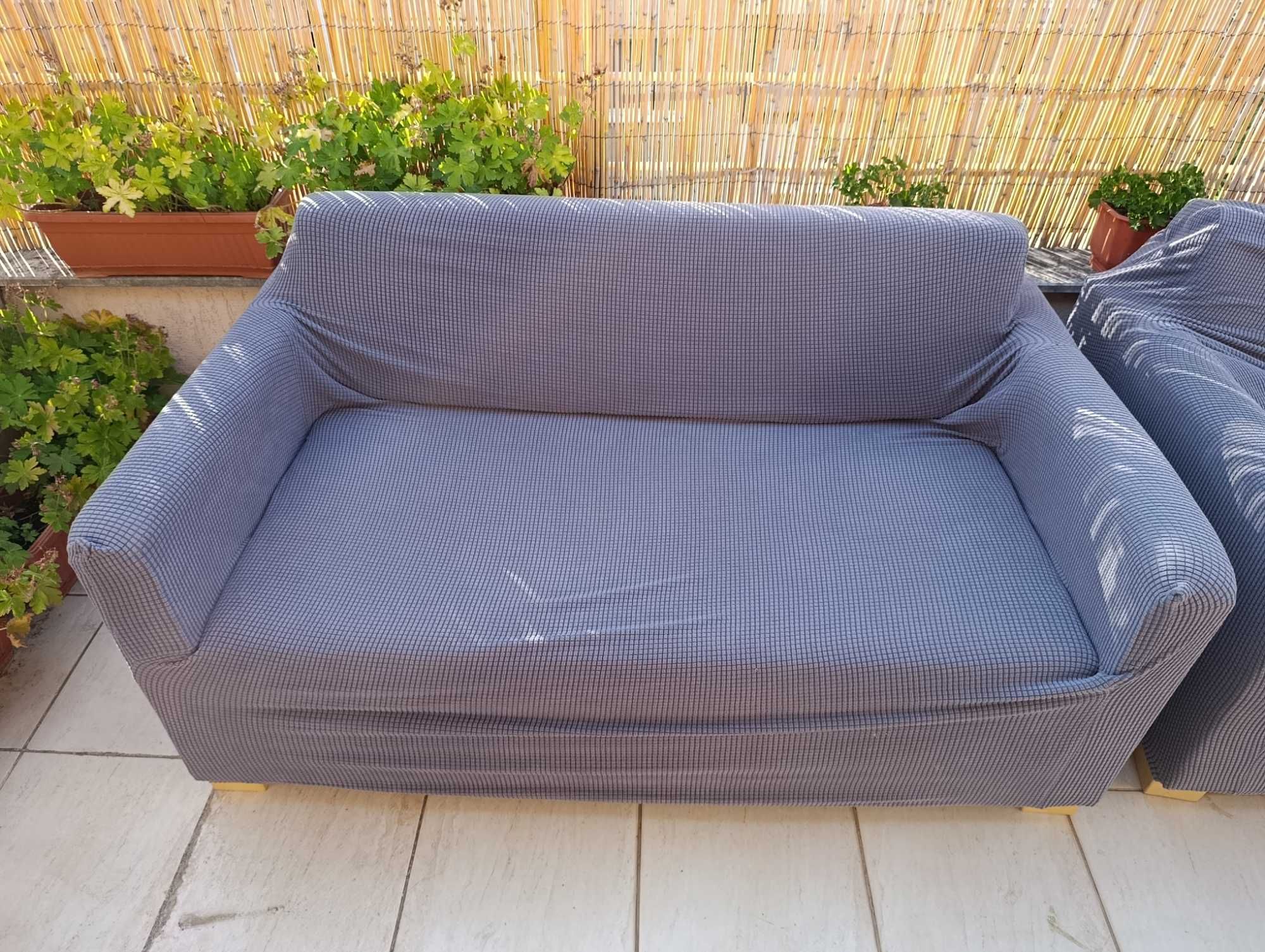 Комплект двуместни, разгъваеми дивани от IKEA