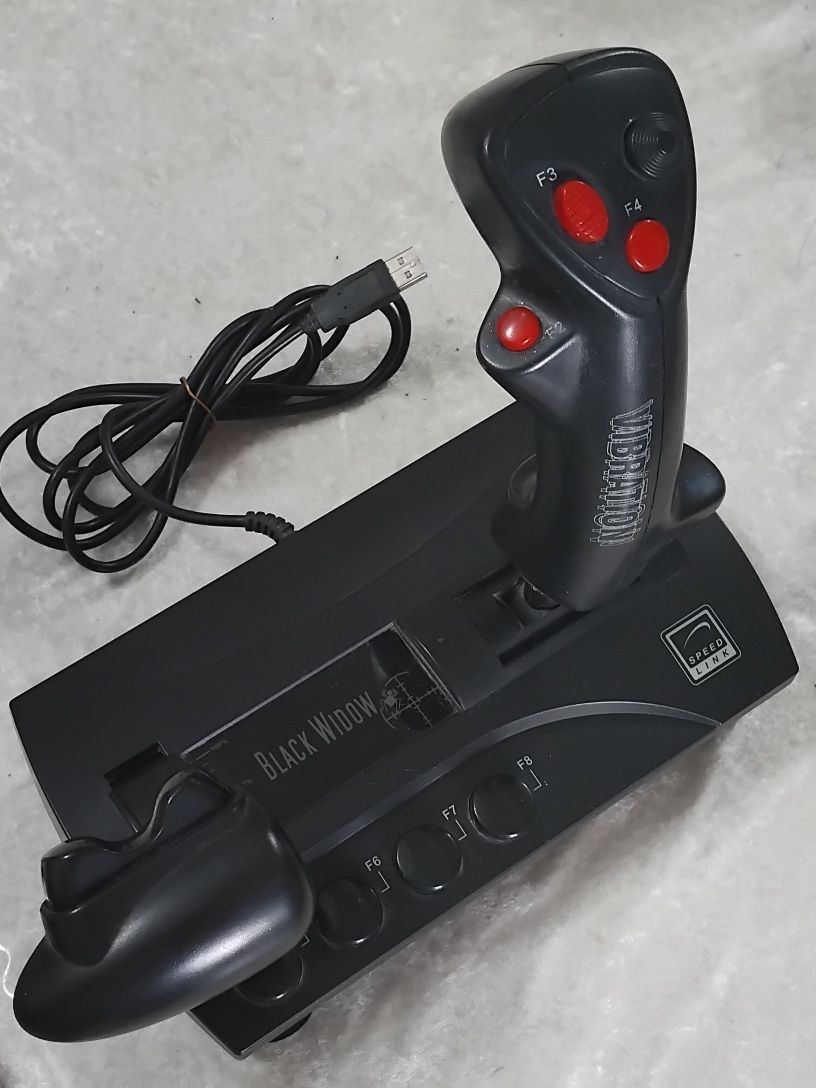 Джойстик авиасимулятора SpeedLink BlackWidow SL-6640