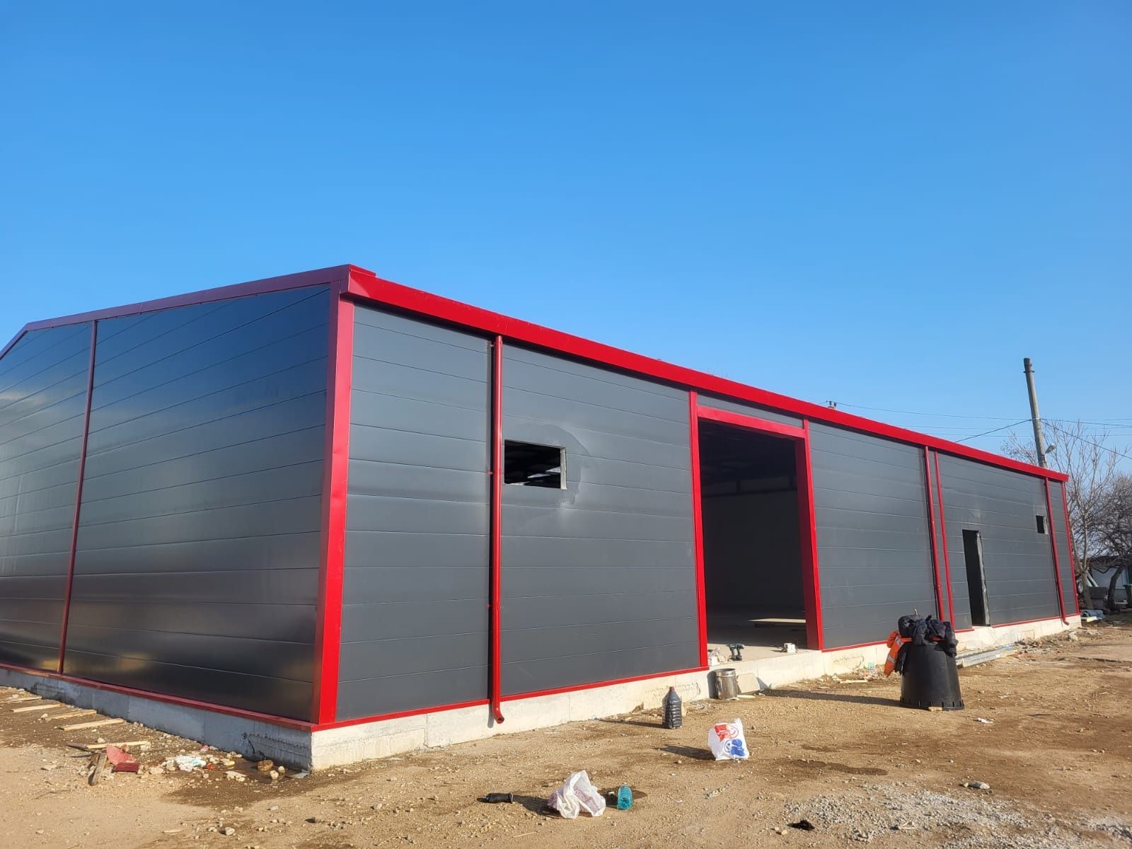 Hala metalica conform proiect de executie
