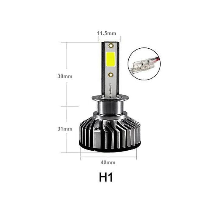 Мини led крушки за автомобил h1