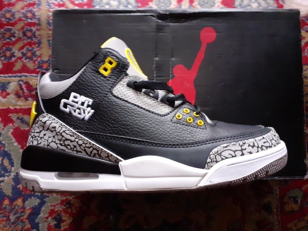 Jordan 3 retro Pit Crew 42 номер