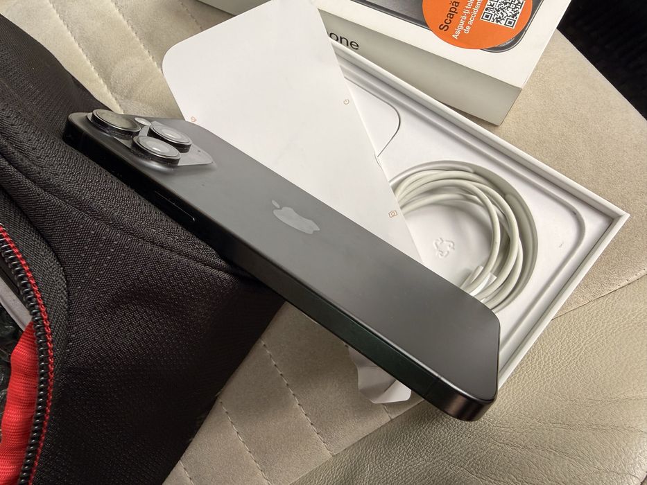 Iphone 15 pro max black 256 gb