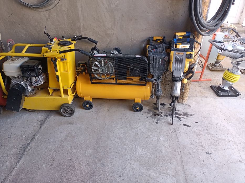 Отбойник, перфаратор, асфальторез, бетонорез, миксер