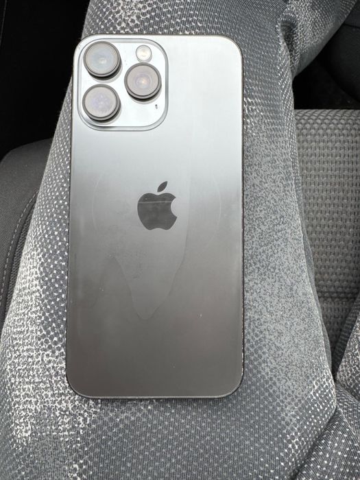 Iphone 15 pro max 256gb titanium black am si cutia