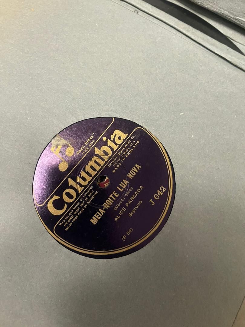 Gramofon Vintage cu manivela Columbia 1920-1930 -A-