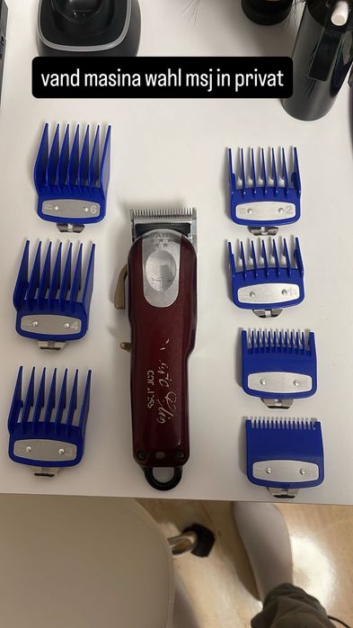 vand masina de tuns wahl cu gratare si incarcator