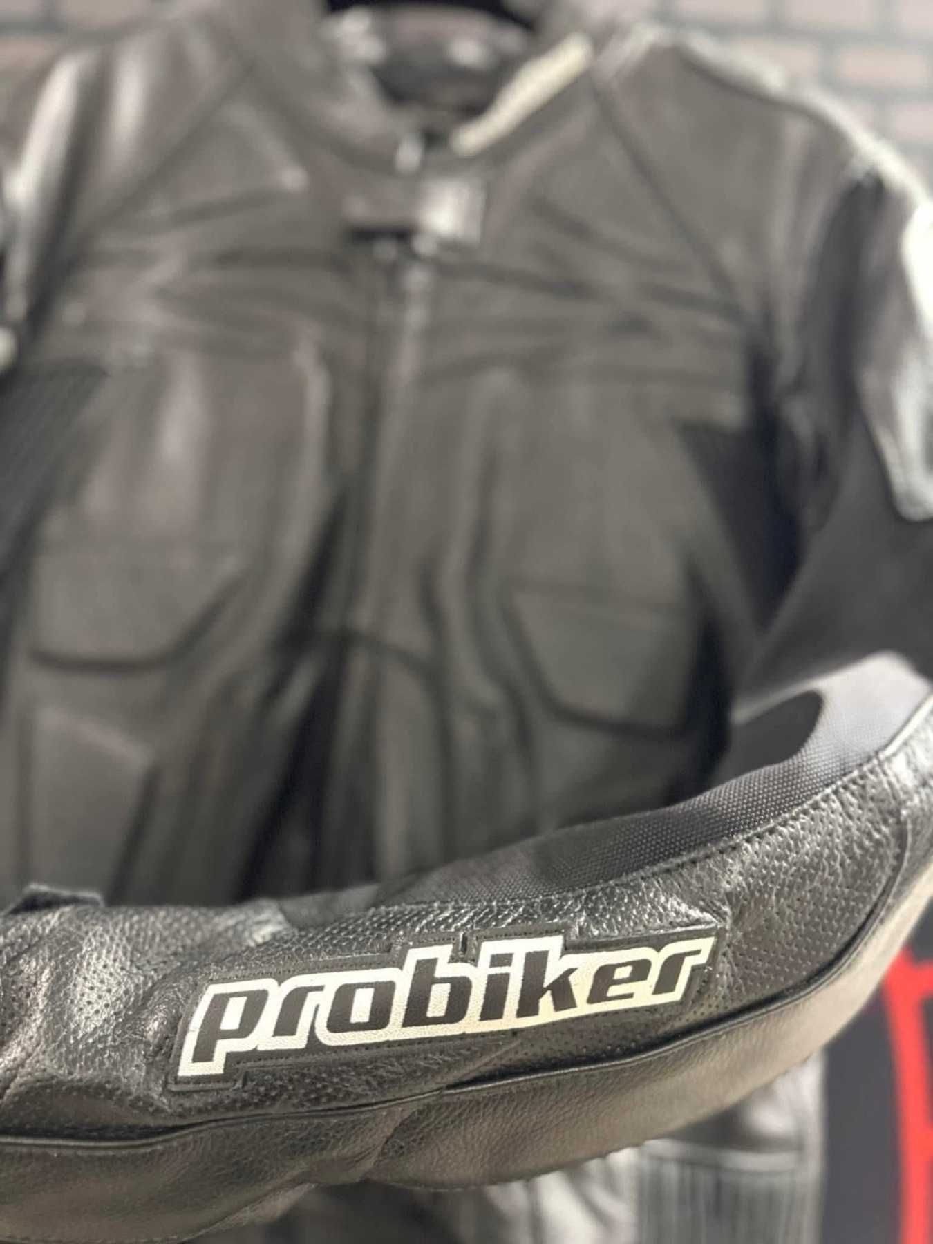 Кожен мото екип Probiker PRX-4 номер 58 на две части