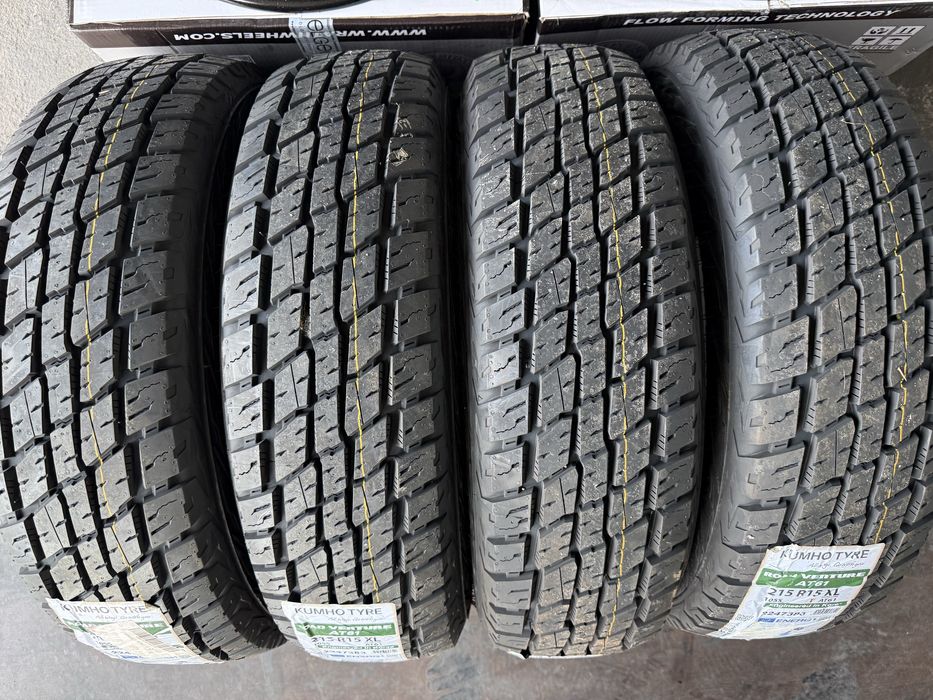 215/75 R15 KUMHO ROAD VENTURE A/T anvelope noi Off Road mixte M+S