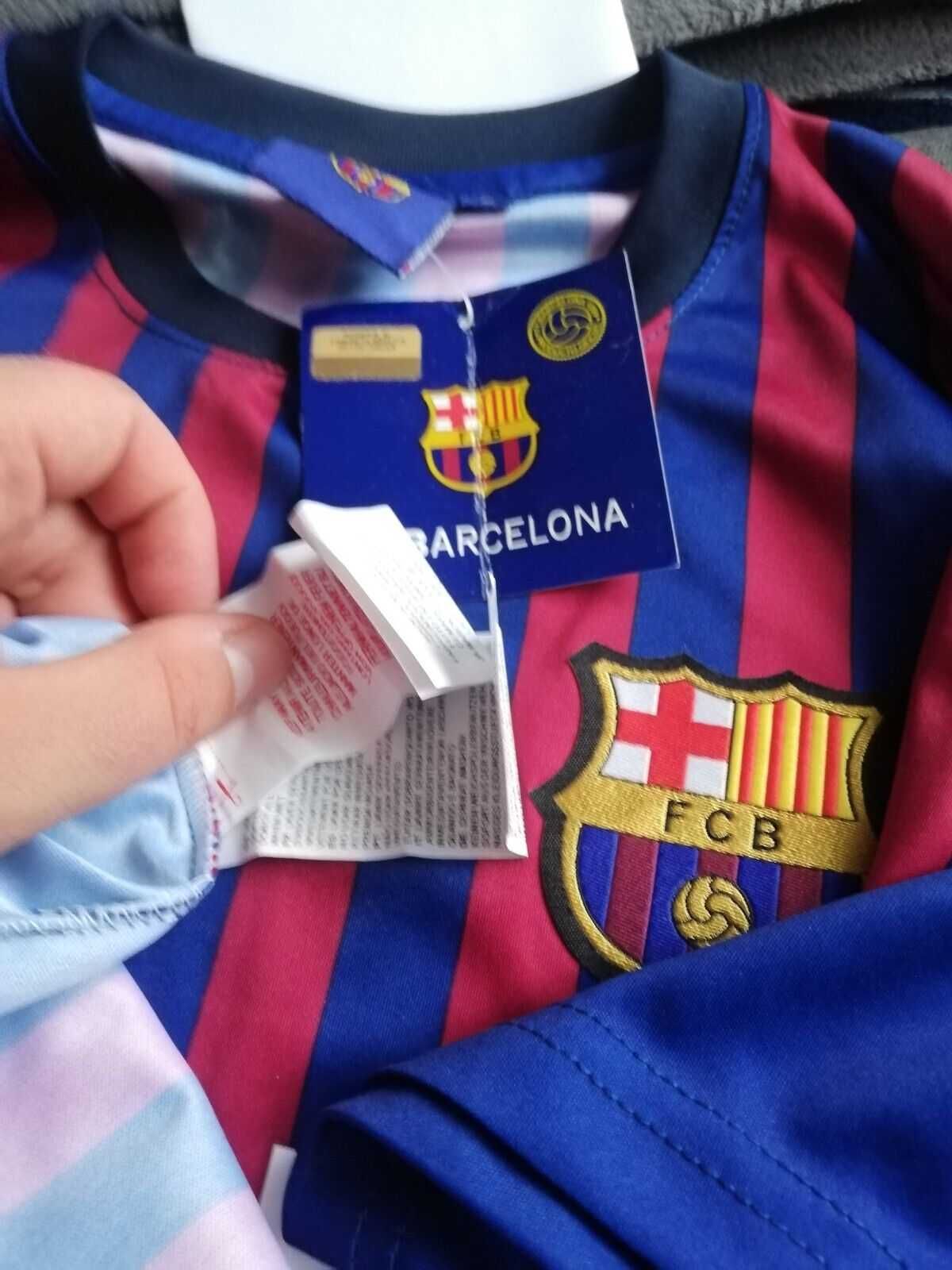 Tricou Semnat MESSI Barcelona 2018/19 COA OFICIAL EMIS DE CLUB