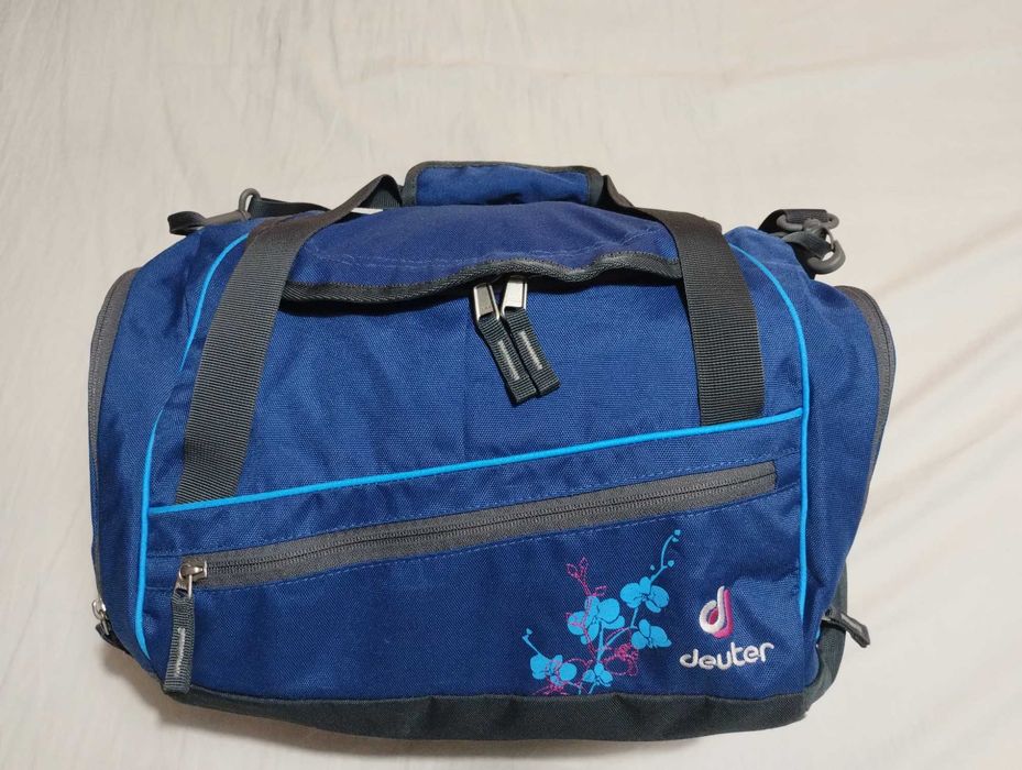 Детски водоустойчив Deuter сак и спортна торба с връзки, мешка