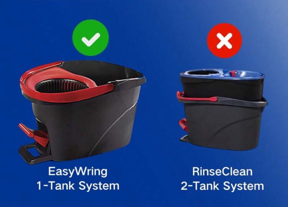 Резервни мопове, глави и четки за Vileda