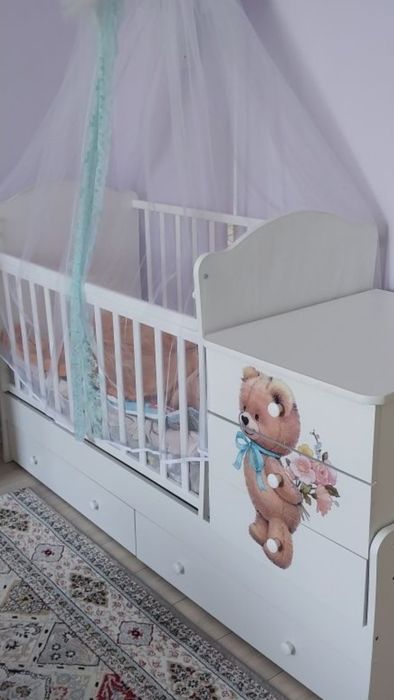 детский кровать 3в1