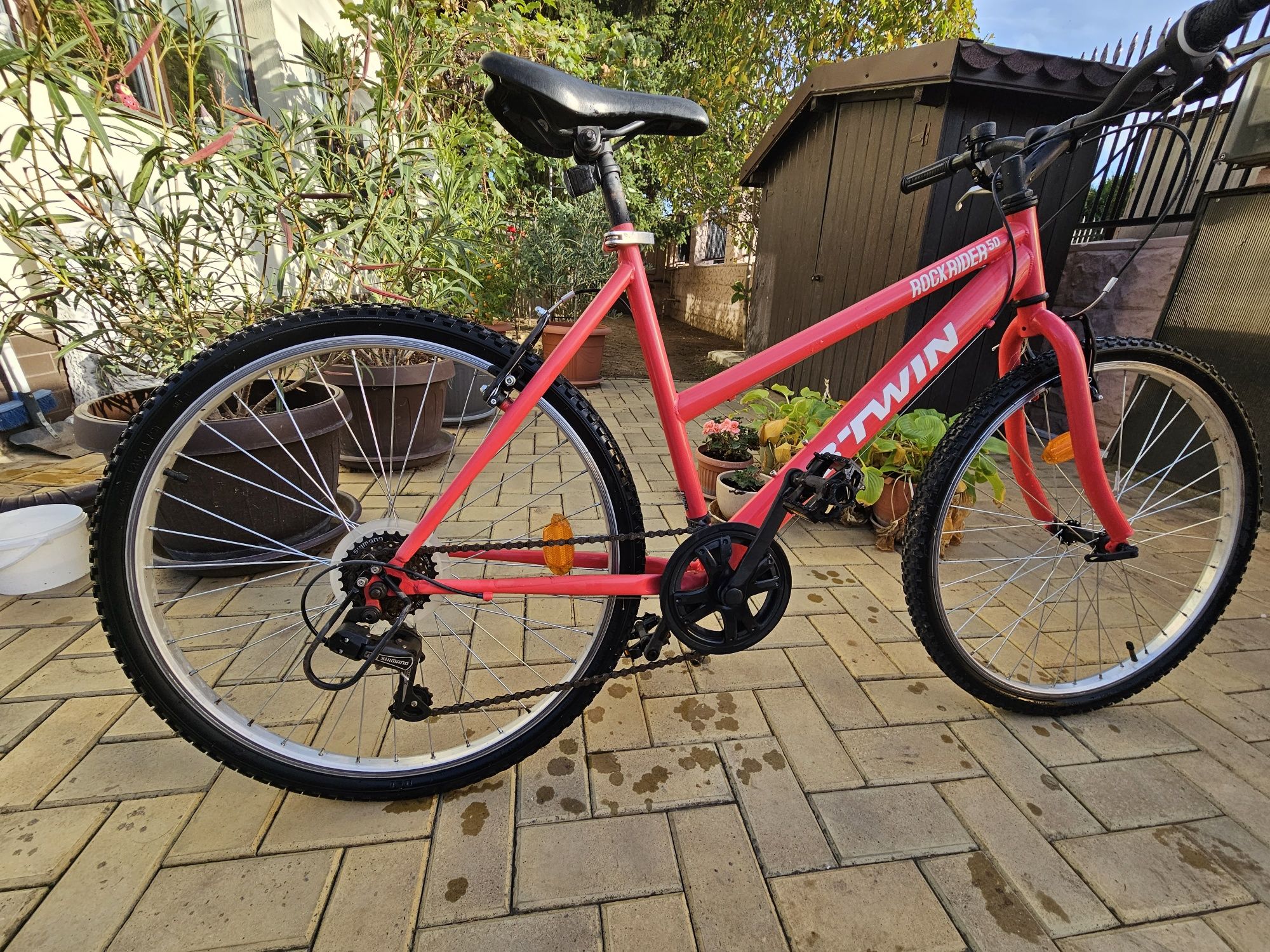Bicicleta B-TWIN  Rockrider50, cu 6 viteze, 26 inch