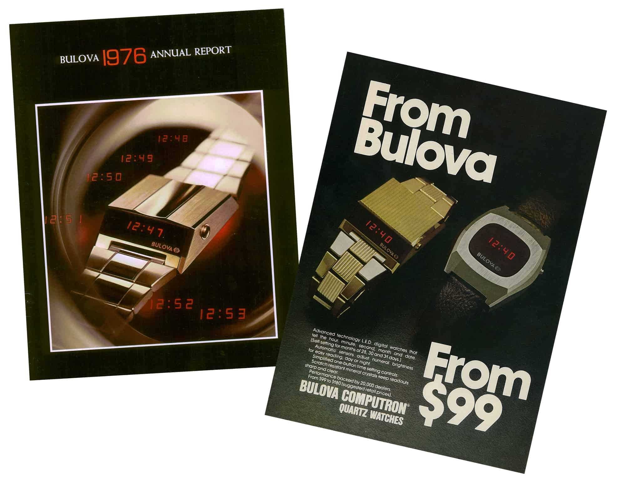 CEAS BULOVA COMPUTRON LED N6 - "Driver" - Gold Tone - Vintage - 1976 !