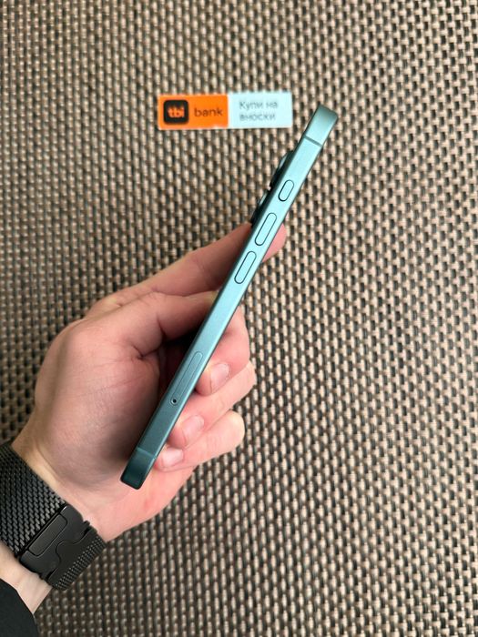 100% Battery! 256GB! iPhone 16 Лизинг от 50лв/м teal зелен ГАРАНЦИЯ