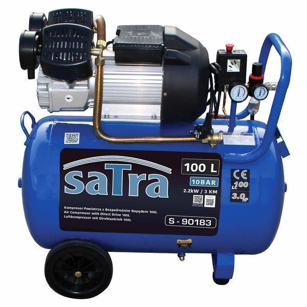 Въздушен компресор с директно задвижване 100 л