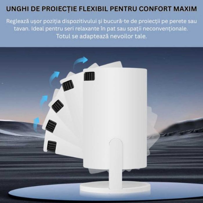 Videoproiector portabil Nexonix® HY300pro, 720p HD, 170 ANSI lumeni