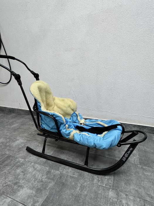 Sanie Baby Merc albastru
