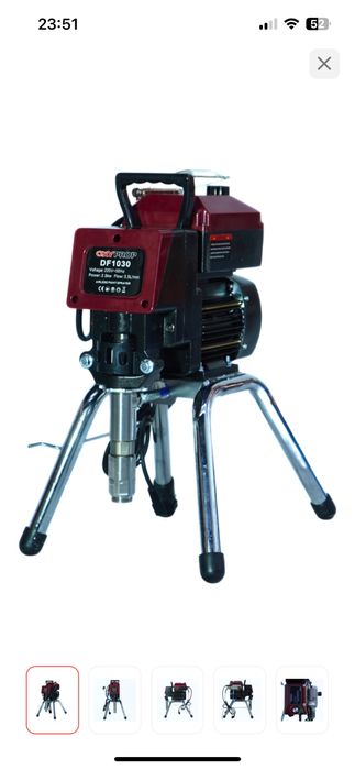 Краскопульт безвоздушный