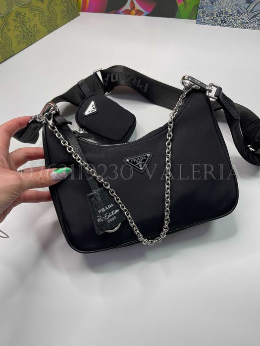 Geanta Prada Nylon si Piele 2005