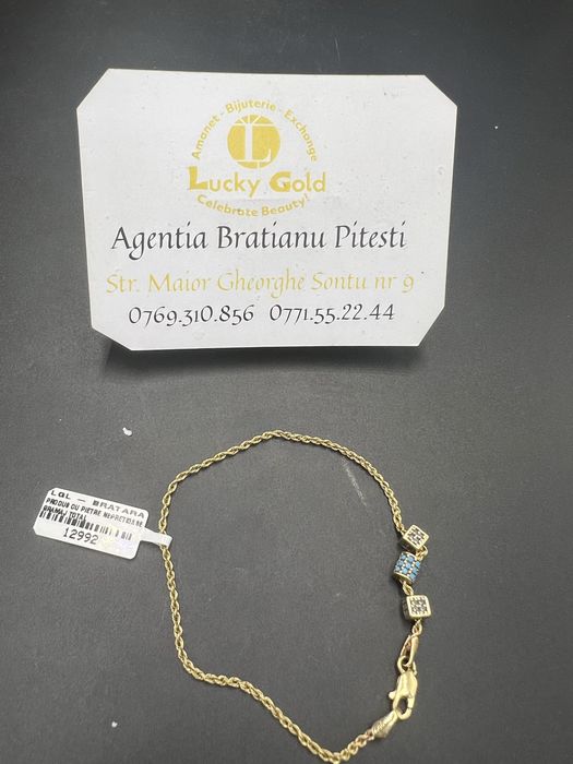 Bratara aur 14k 2,50 gr lungime 16 cm cod 12992