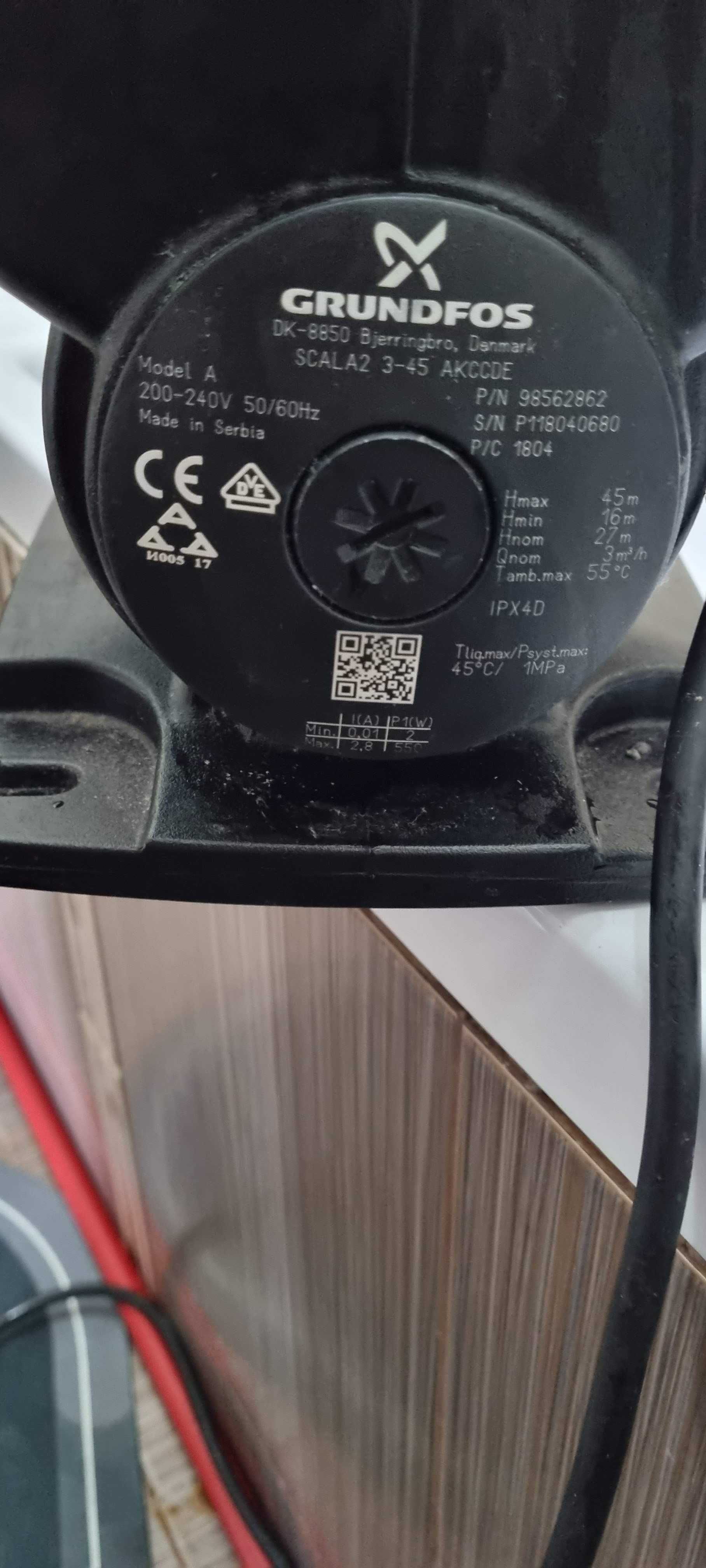 Hidrofor Grundfos Scala 2, instalare usoara si rapida