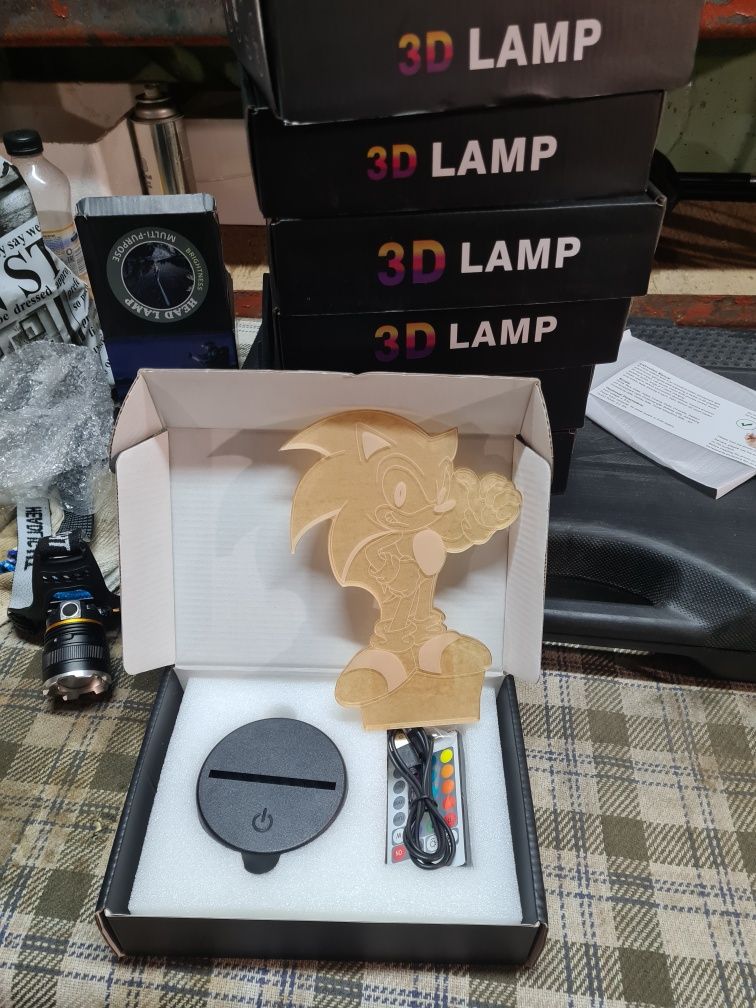 Продам 3D-лампуу