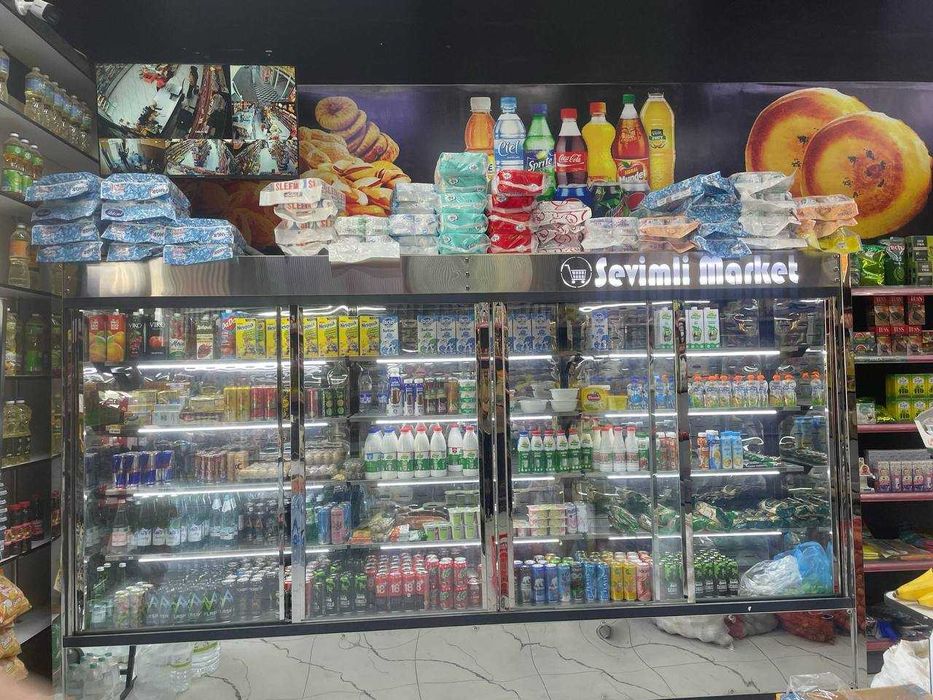 Молочный ветреный холодильник  сотилади