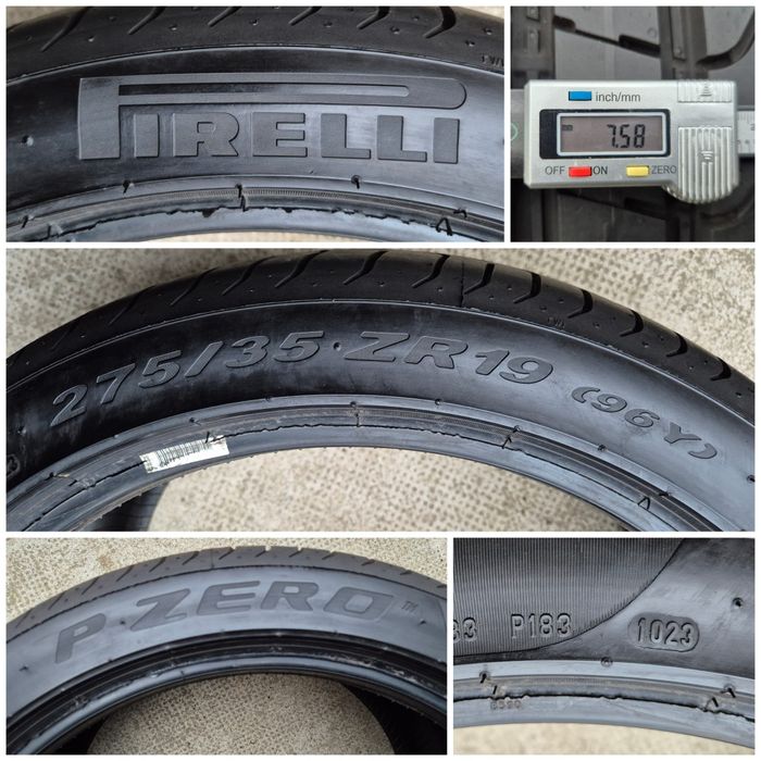 O bucată 275/35 R19 vară - una Pirelli Bridgestone