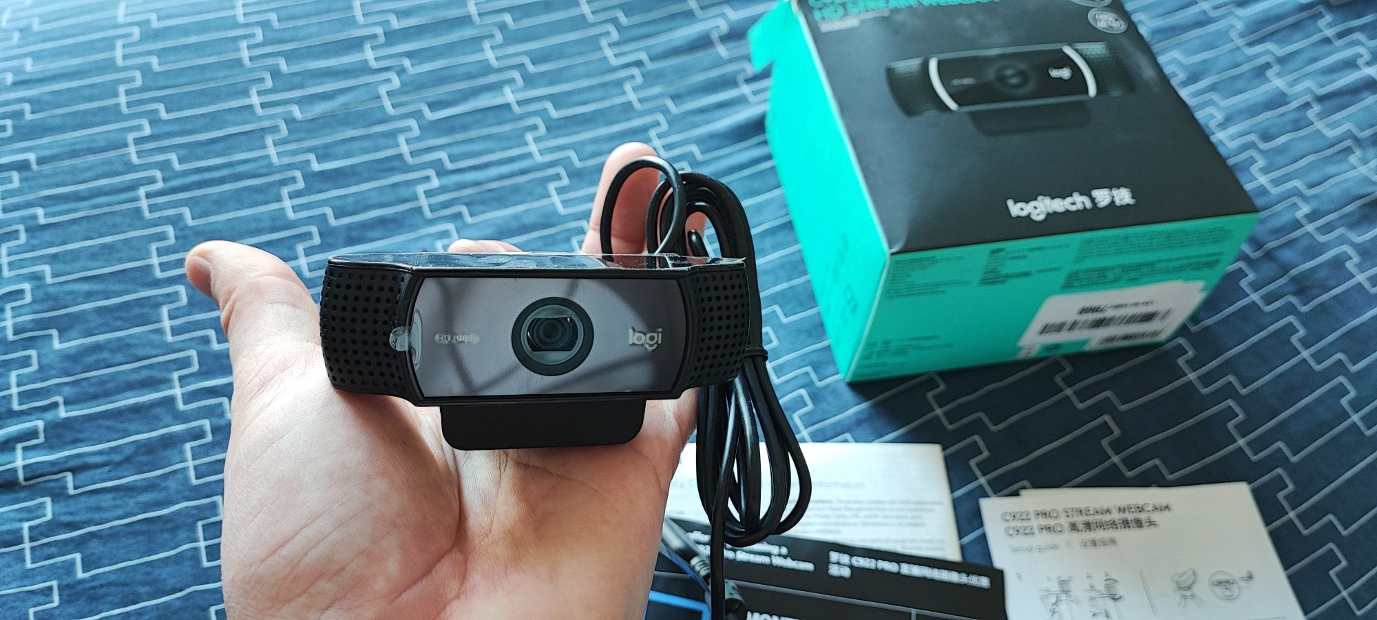 Webcam Logitech c922