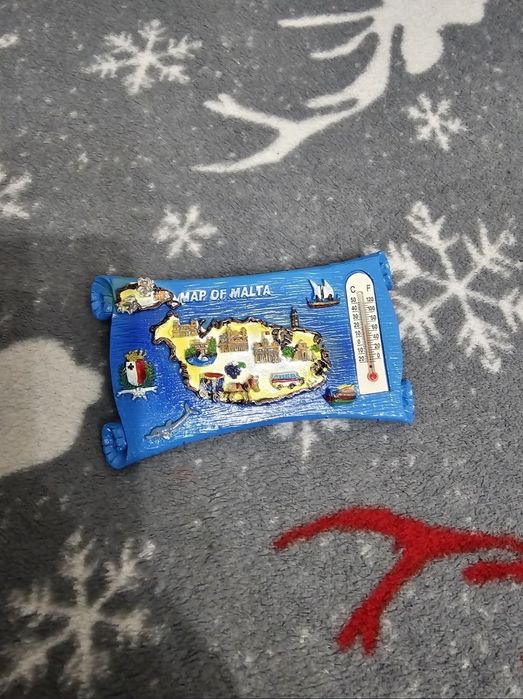 Magnet Malta cu termometru nou
