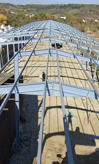 Vand structura metalica din stoc 7x25x4m