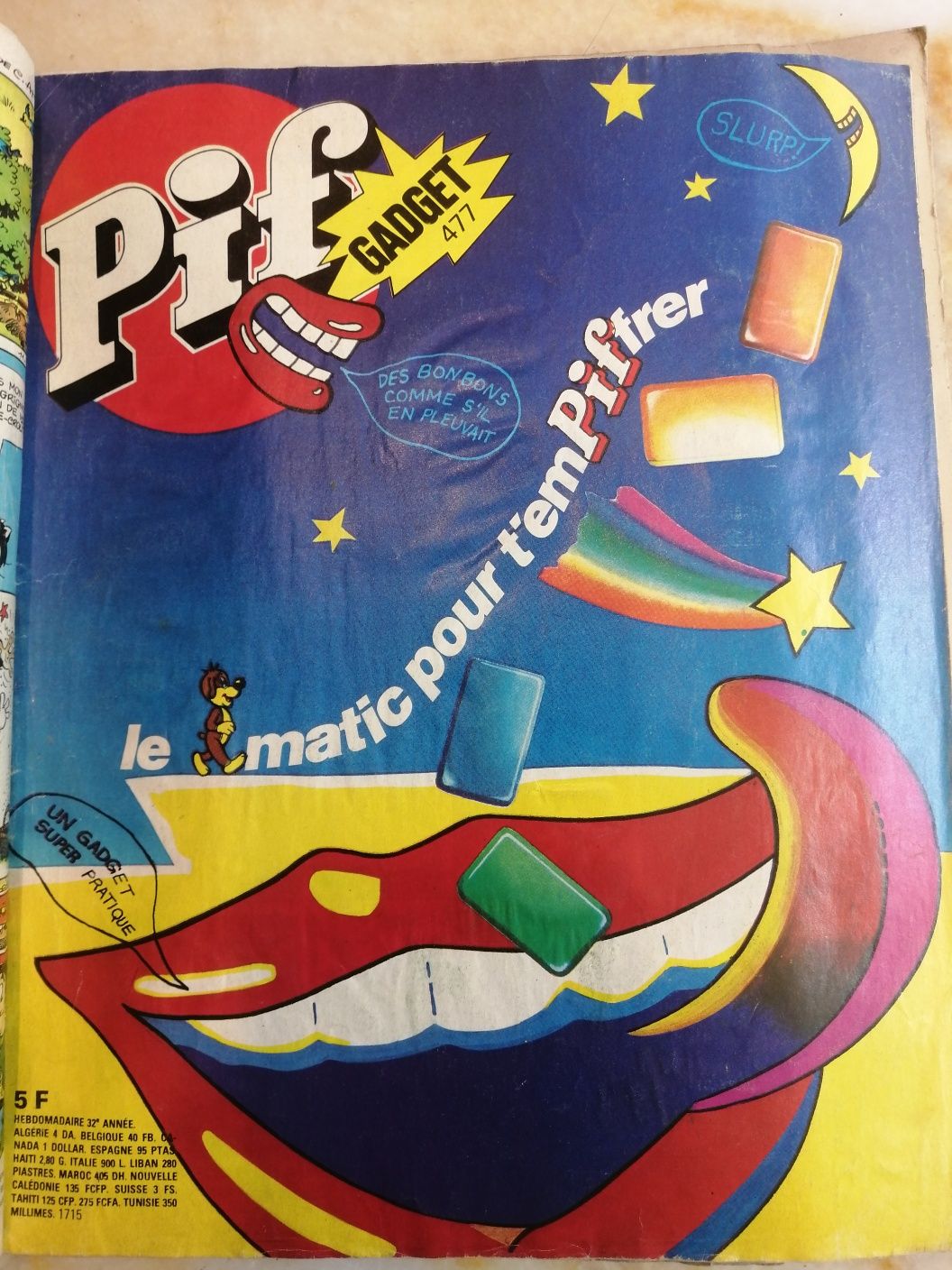Lot Pif Gadget 60 buc, pret 500 lei