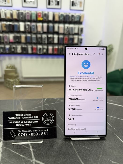 Samsung Galaxy S23 Ultra - 256Gb - 12Gb Ram - 0 Cicluri !