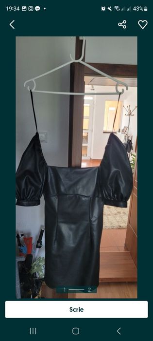 Rochita imitație piele marimea S