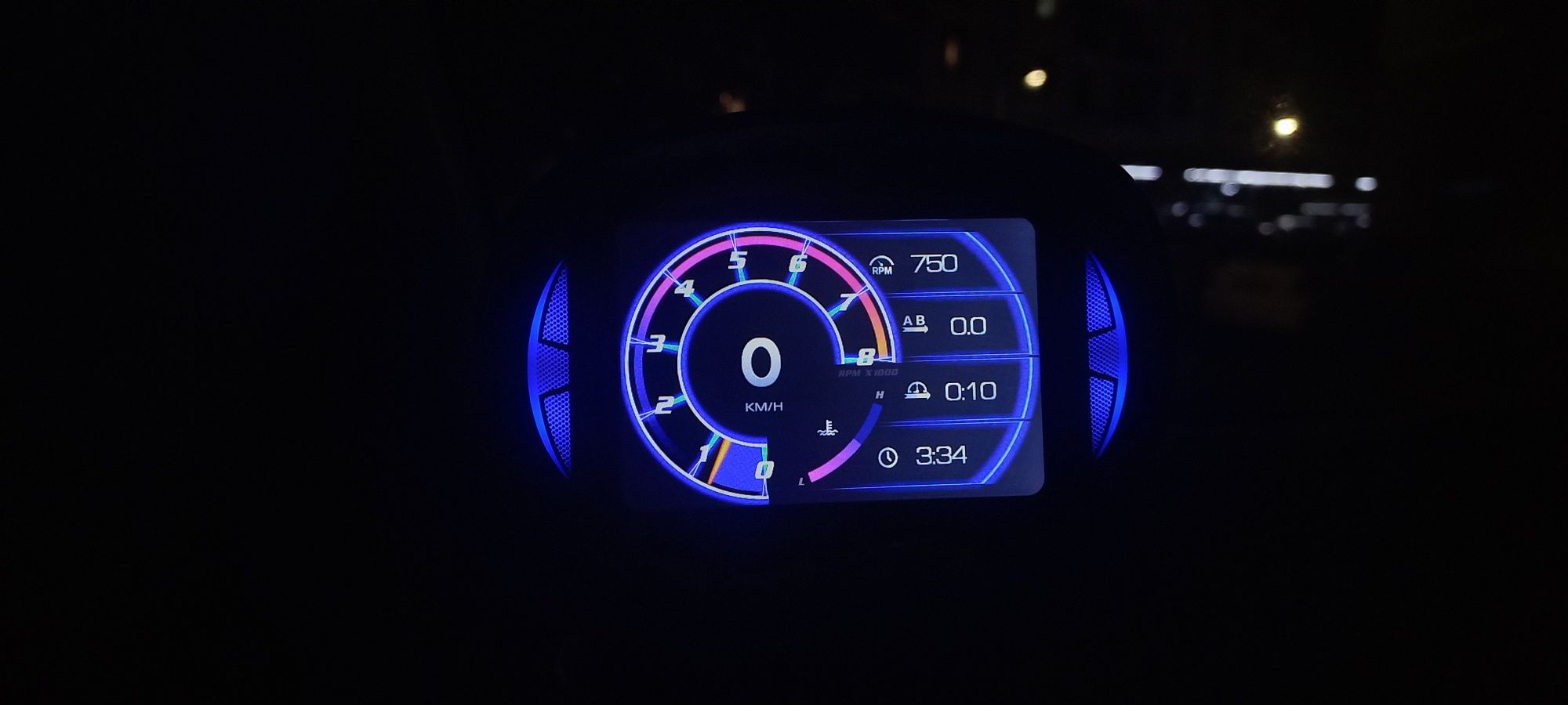HUD P2 Датчик сокрости и температуры охлаждения, диагностика