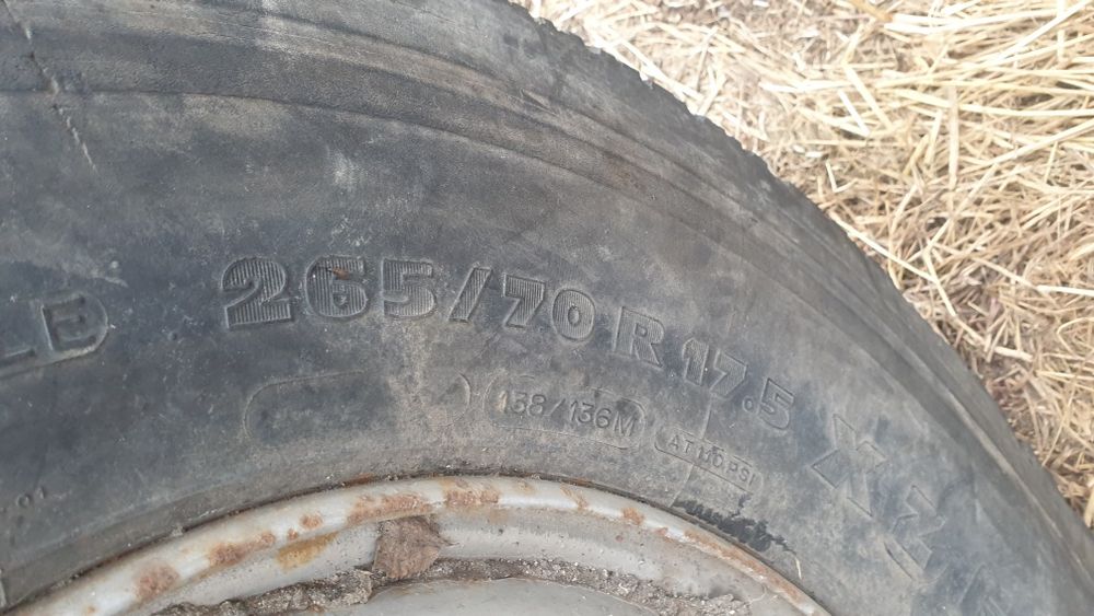 Джанта с гума 265 70 17.5 мишелин